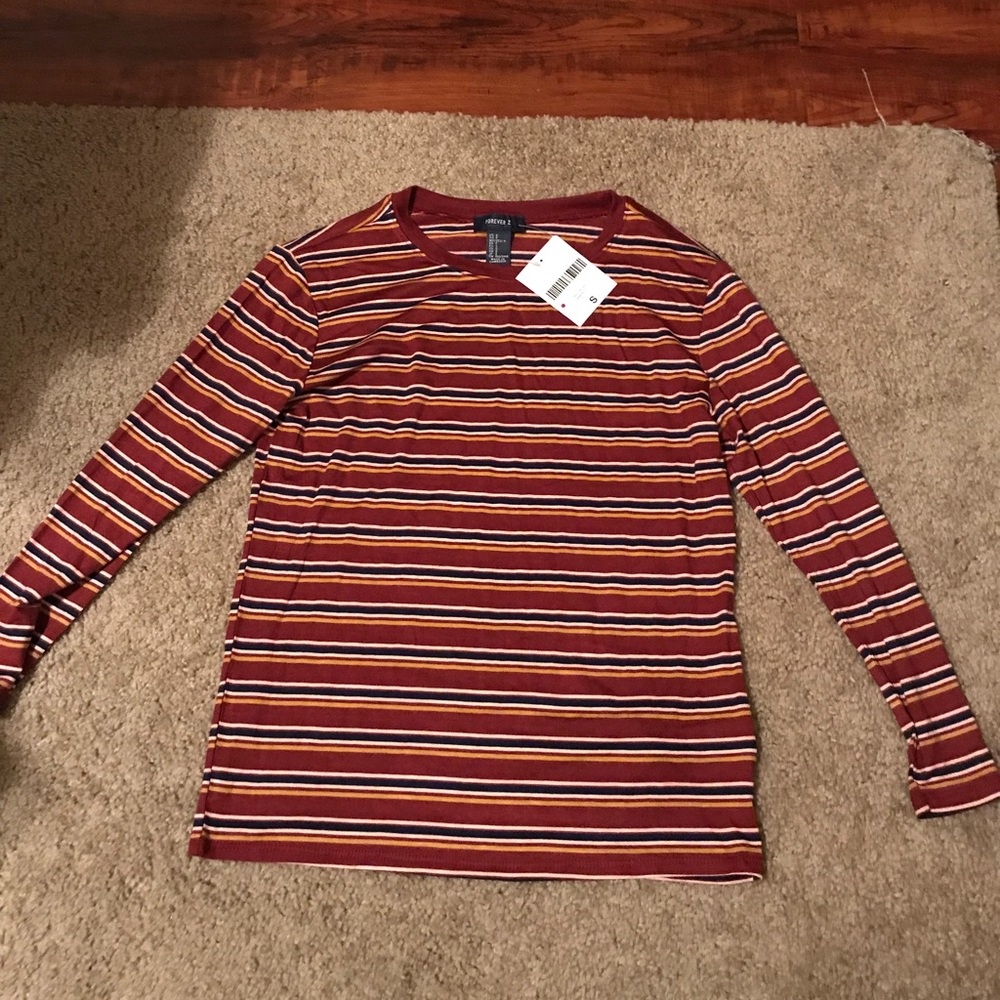 Brand new striped top